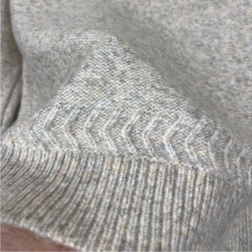 Tahari Greige Button-Up Cardigan - Picture 6 of 6